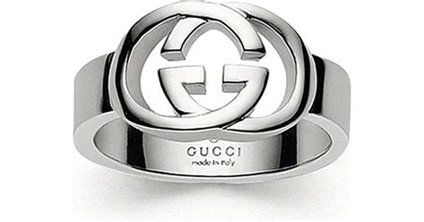 gucci steel cut ring|gucci ring women.